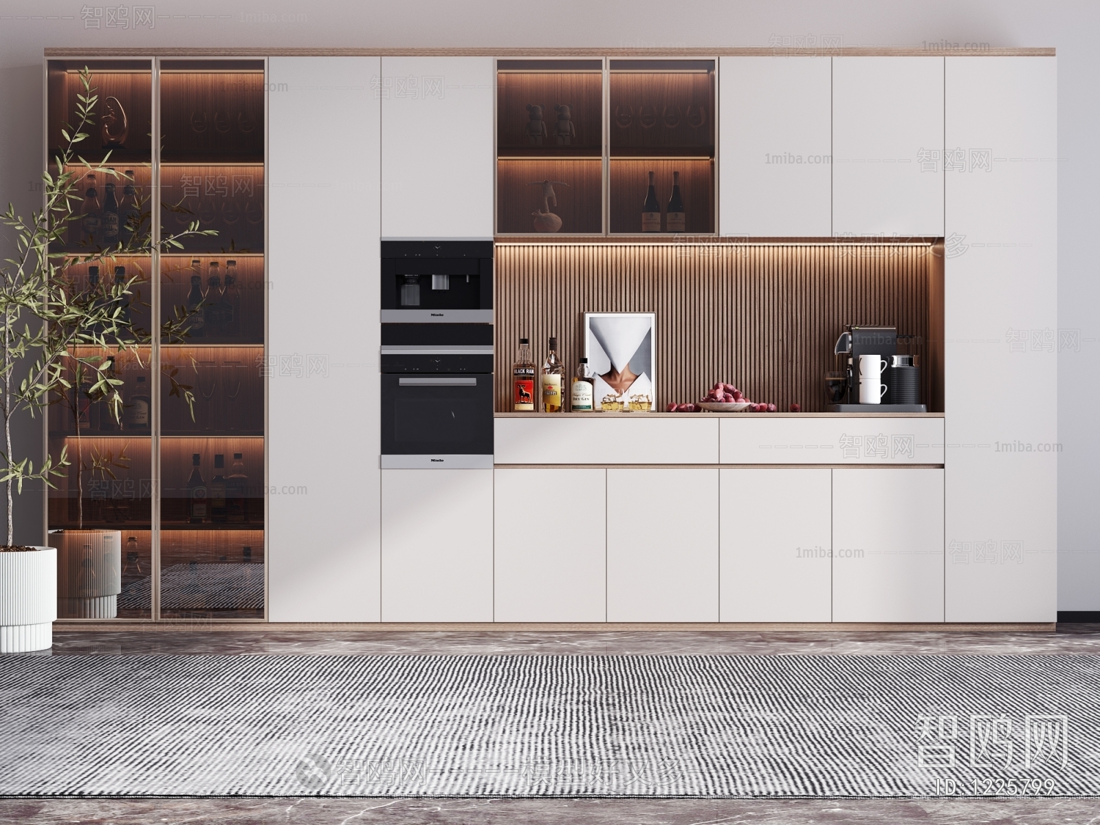 Modern Wine Cabinet