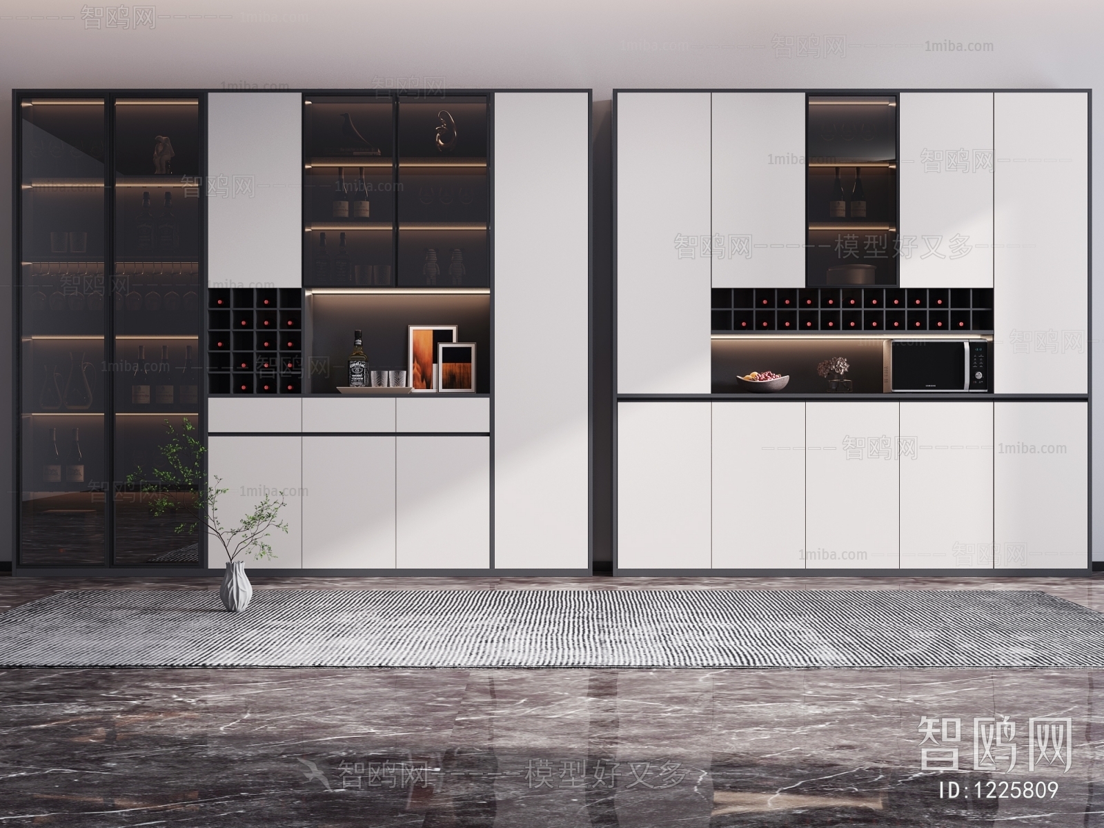 Modern Wine Cabinet