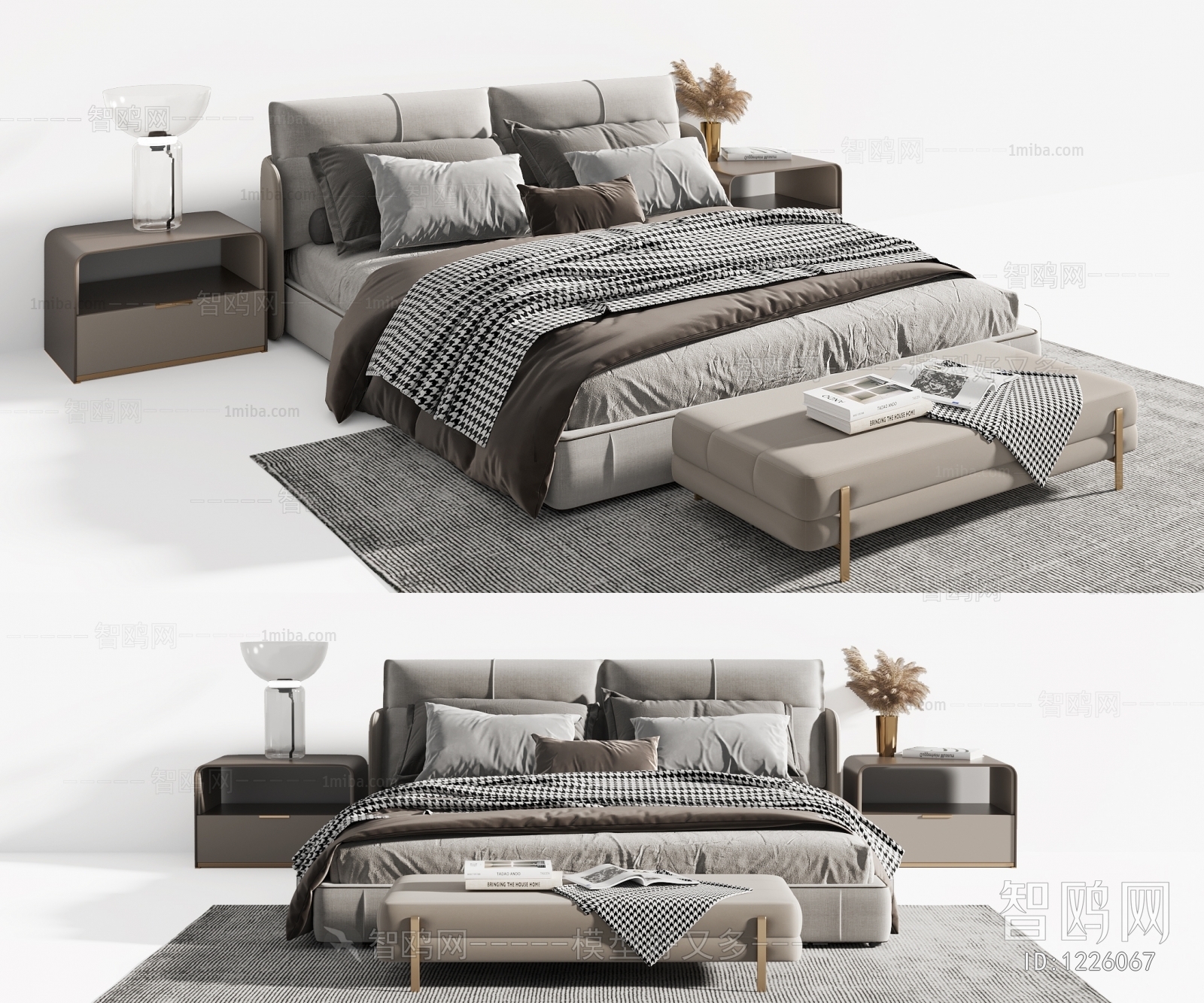 Modern Double Bed