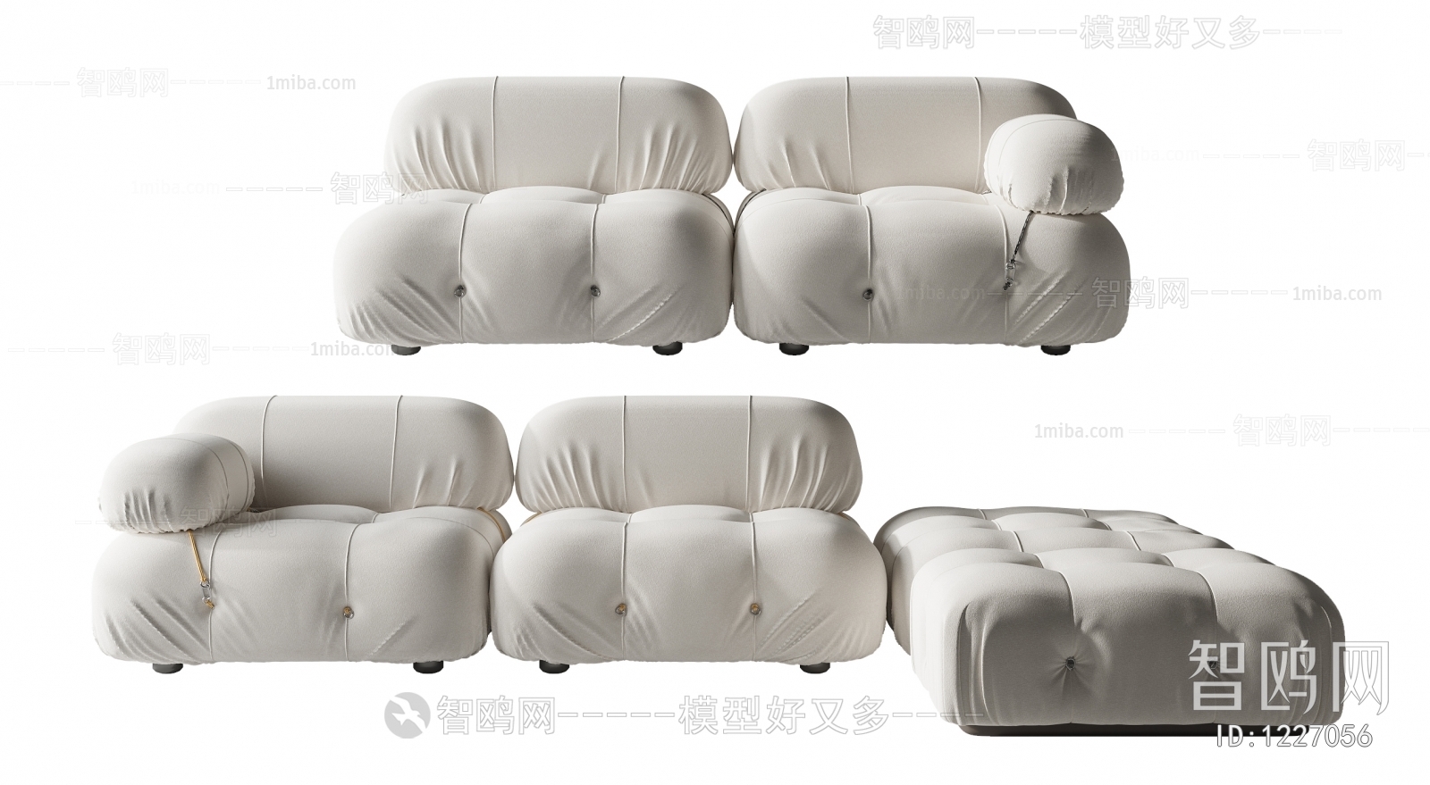 Modern Multi Person Sofa