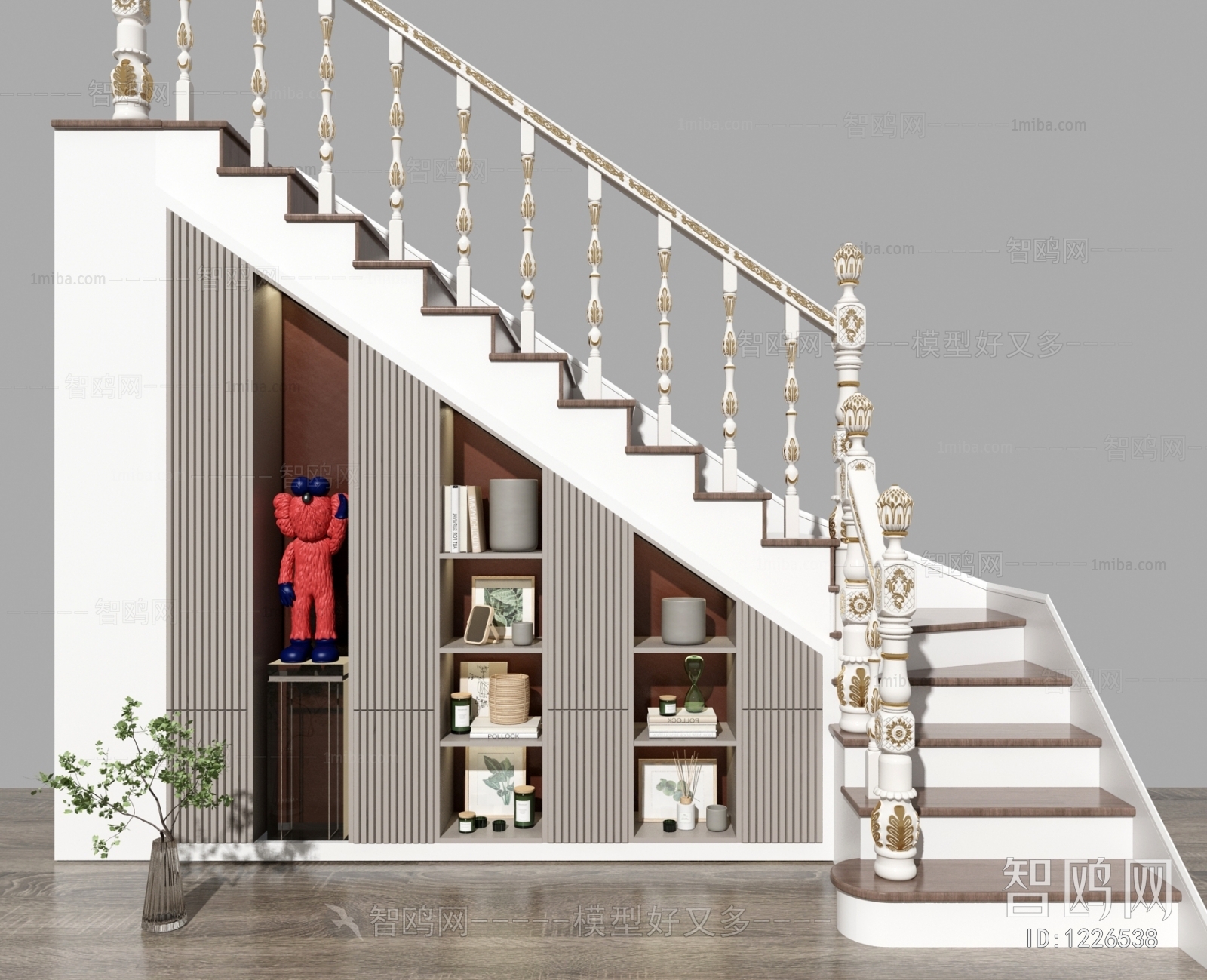 Simple European Style Stair Balustrade/elevator