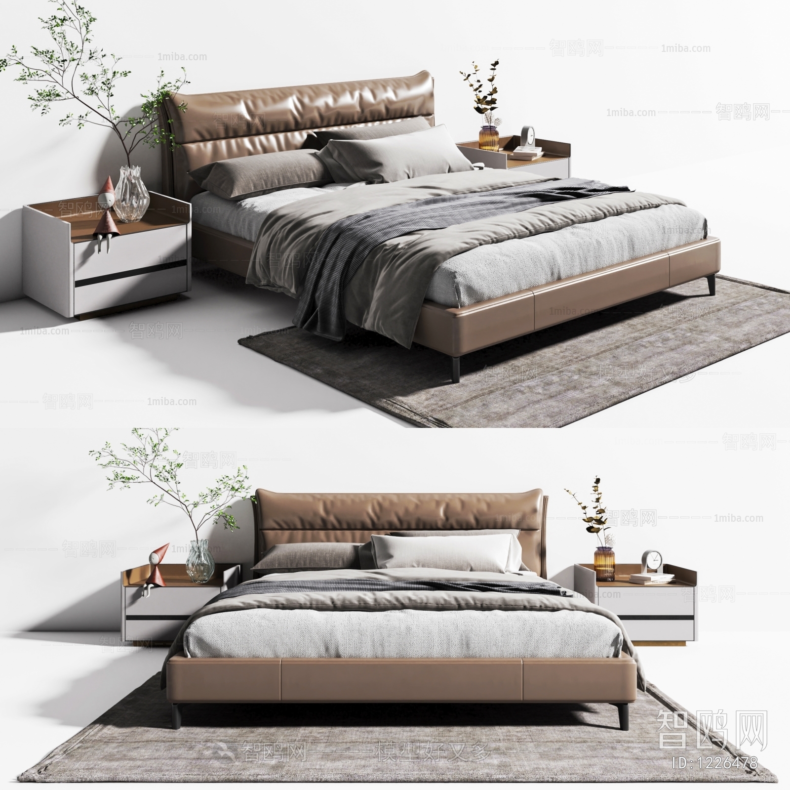 Modern Double Bed