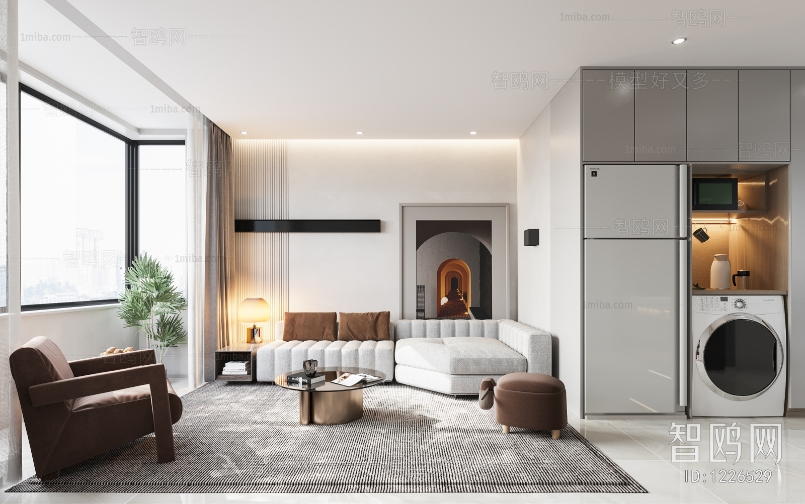 Modern A Living Room