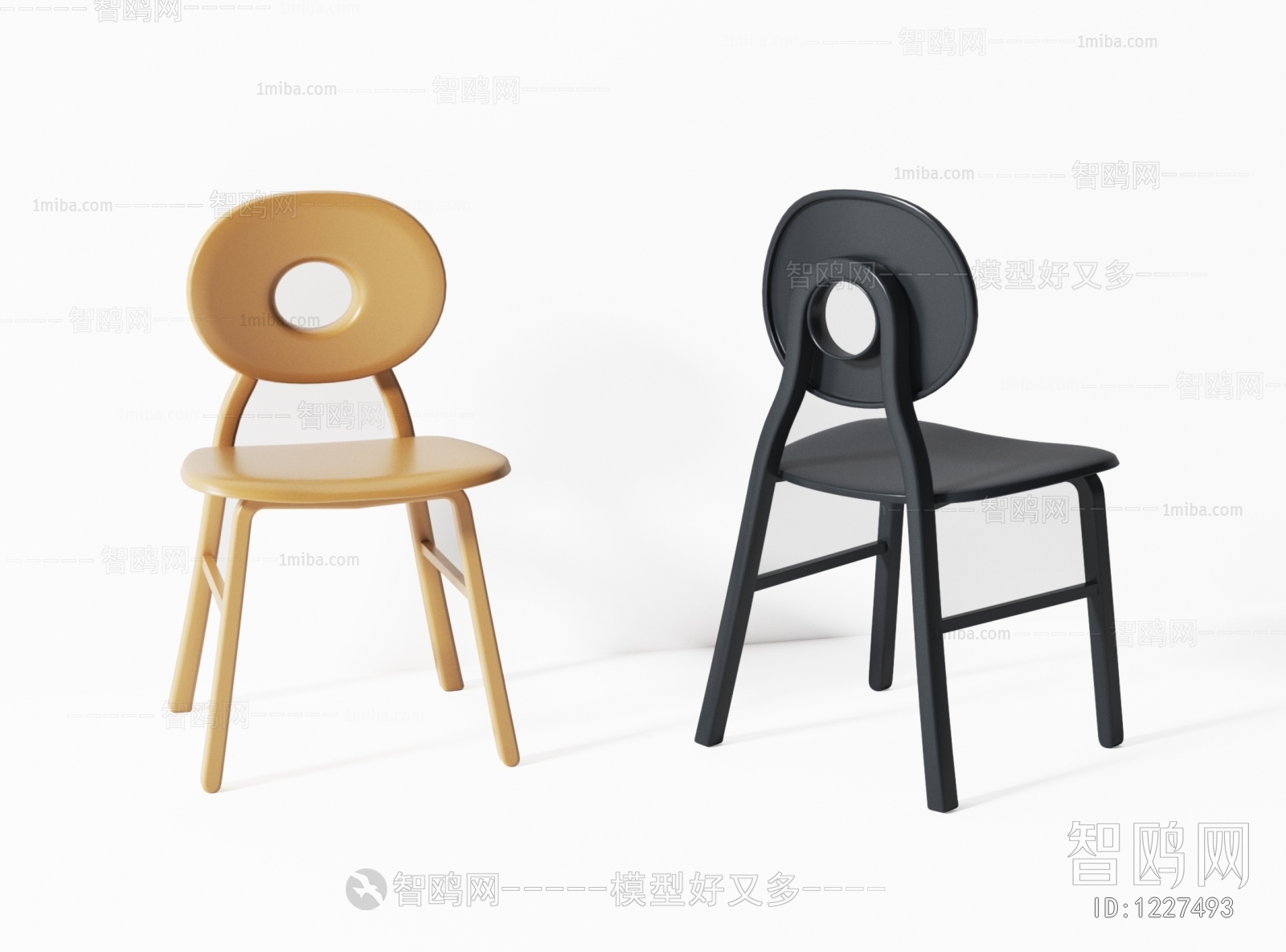 Nordic Style Single Chair