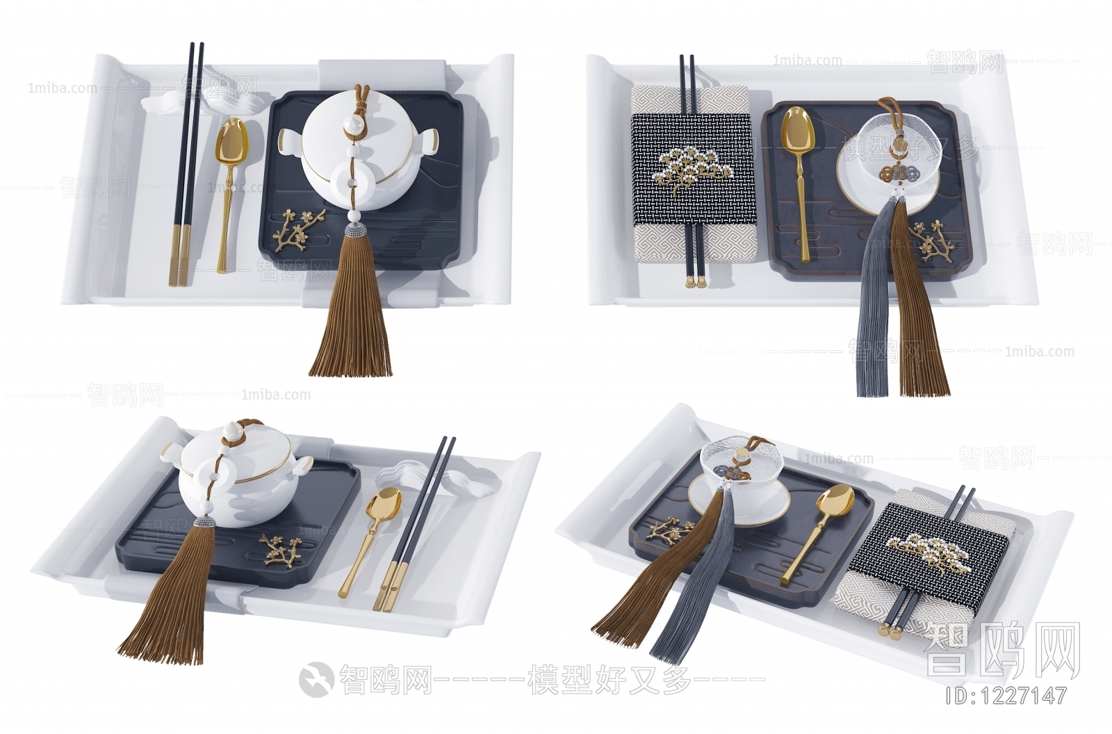 New Chinese Style Cutlery/tea Set