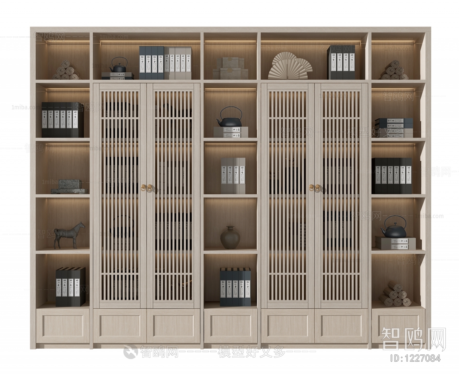 New Chinese Style Bookcase