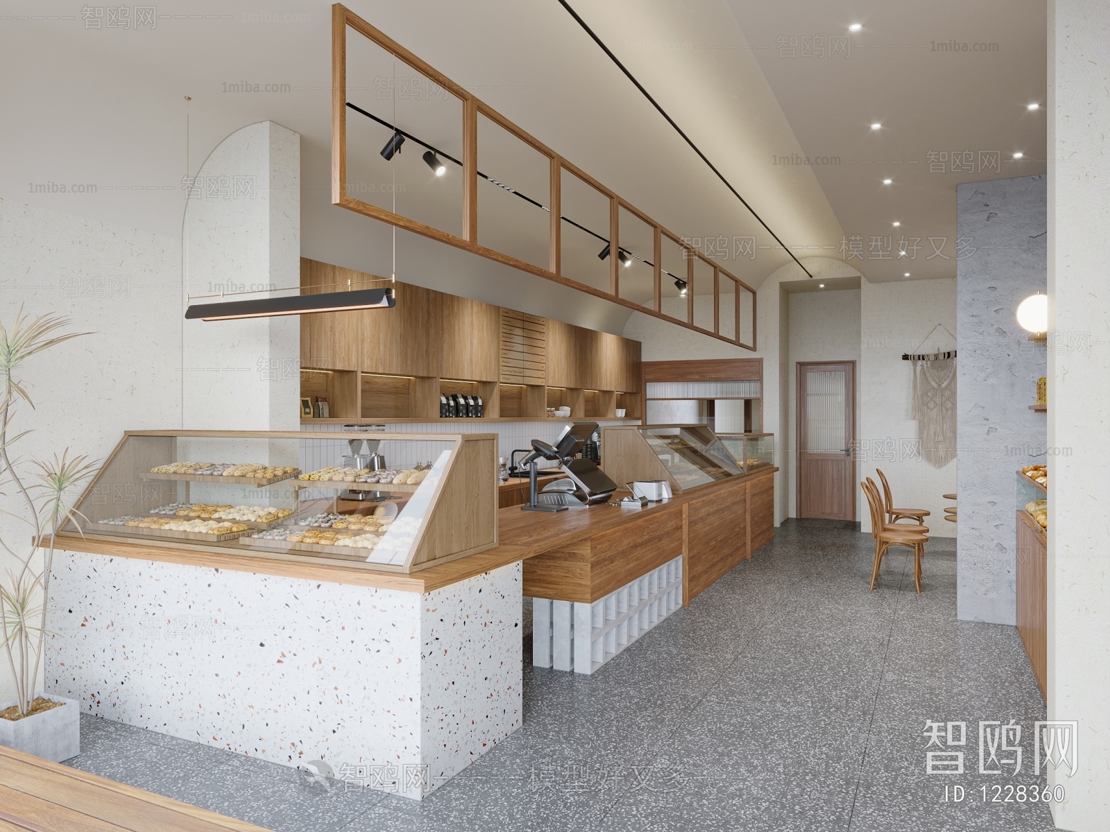 Modern Dessert Shop