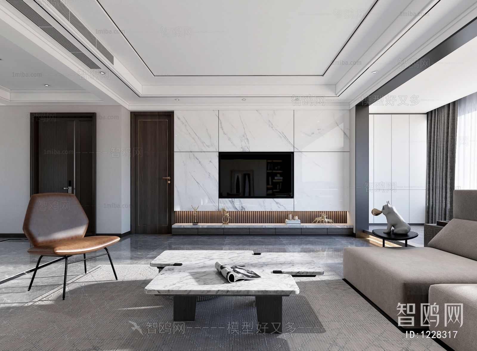 Modern A Living Room