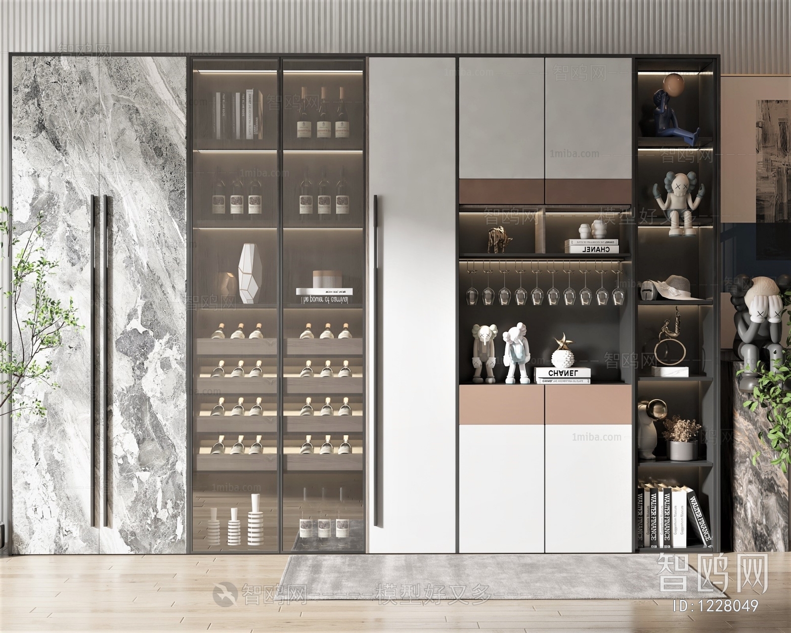 Modern Wine Cabinet