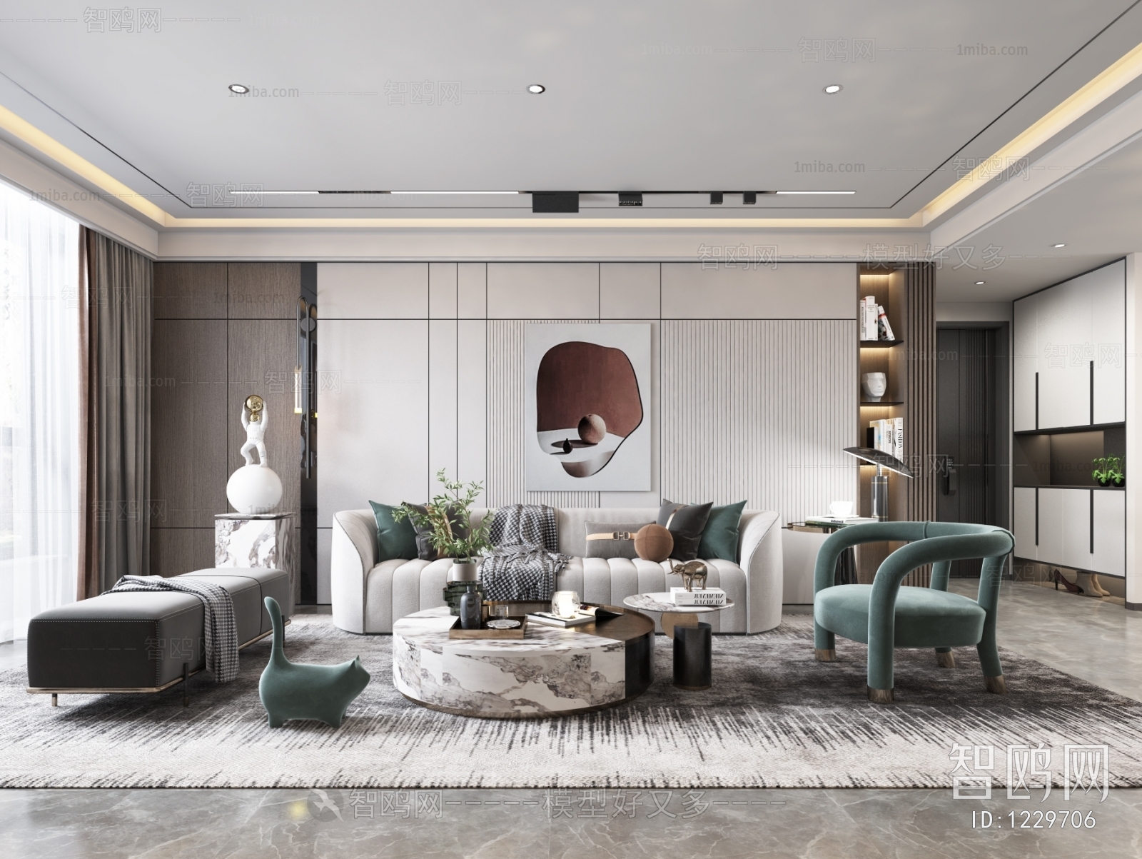 Modern A Living Room