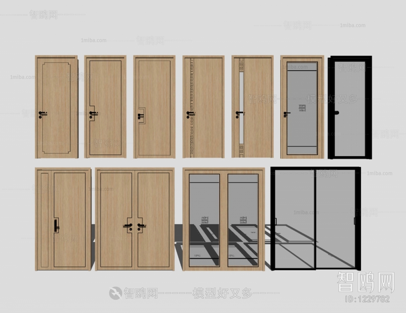 New Chinese Style Door