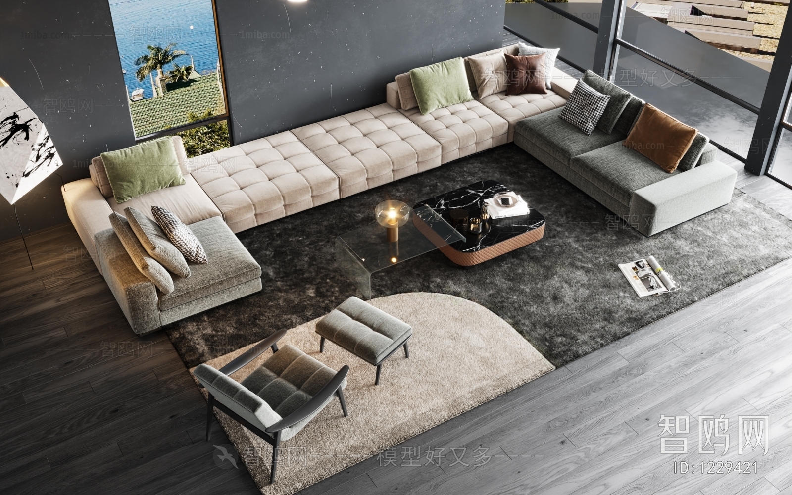 Modern Sofa Combination