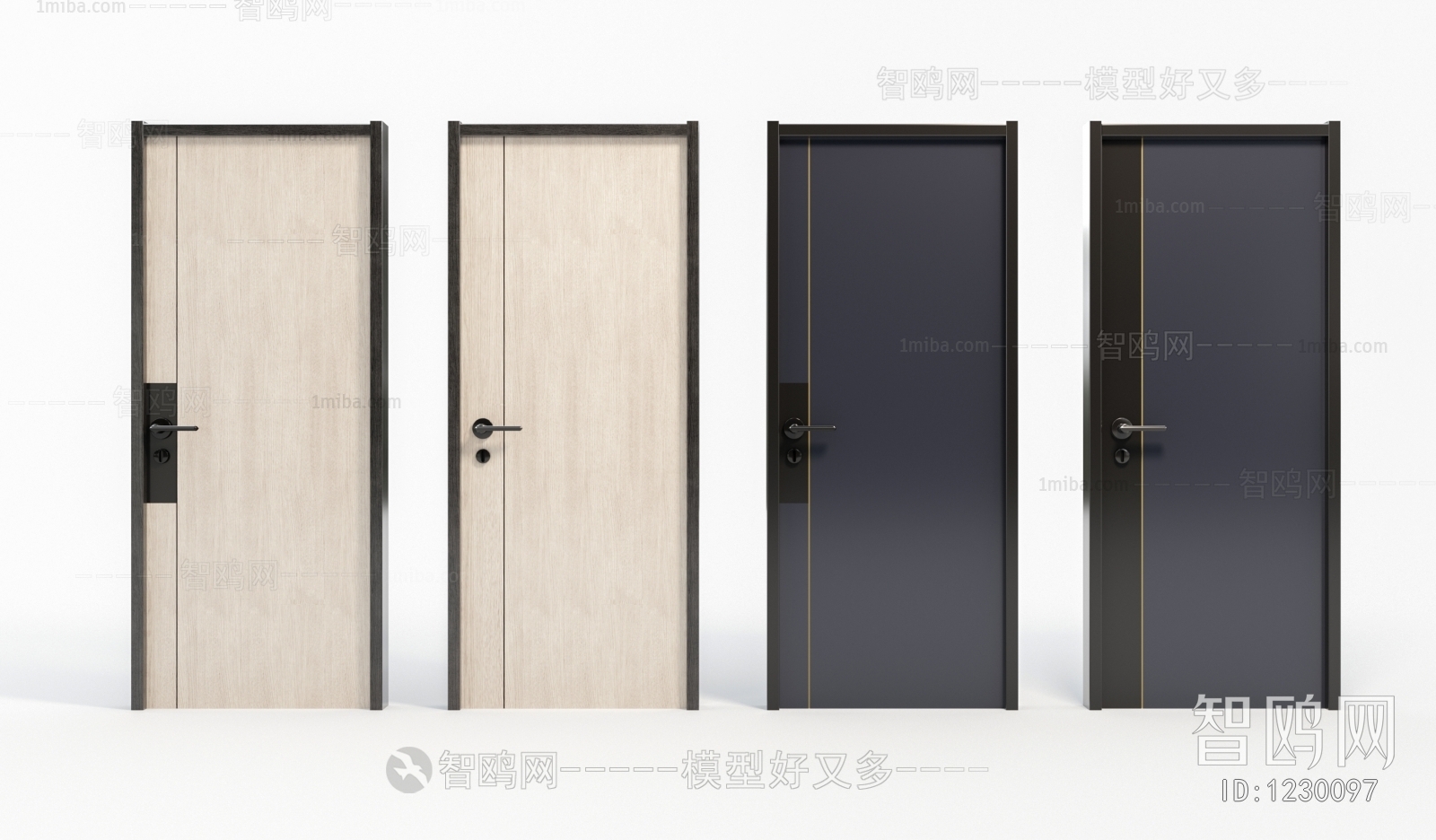 Modern Single Door