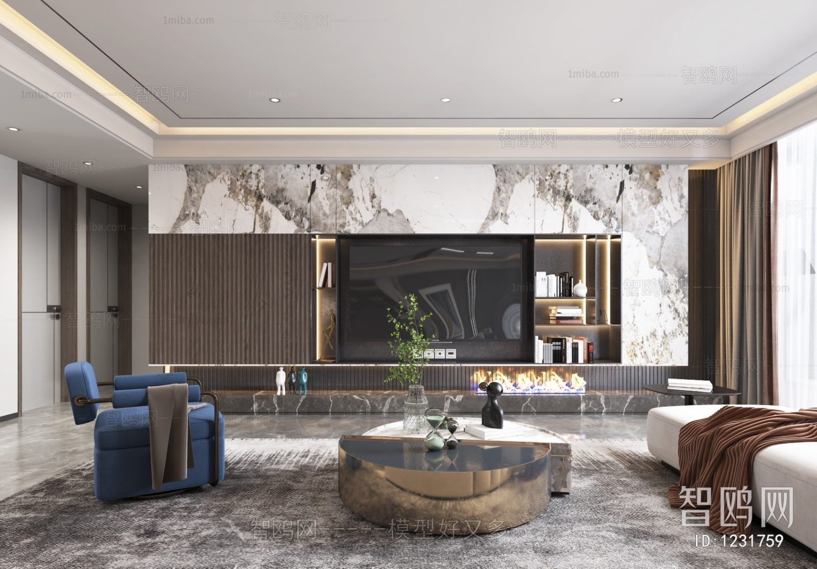 Modern A Living Room