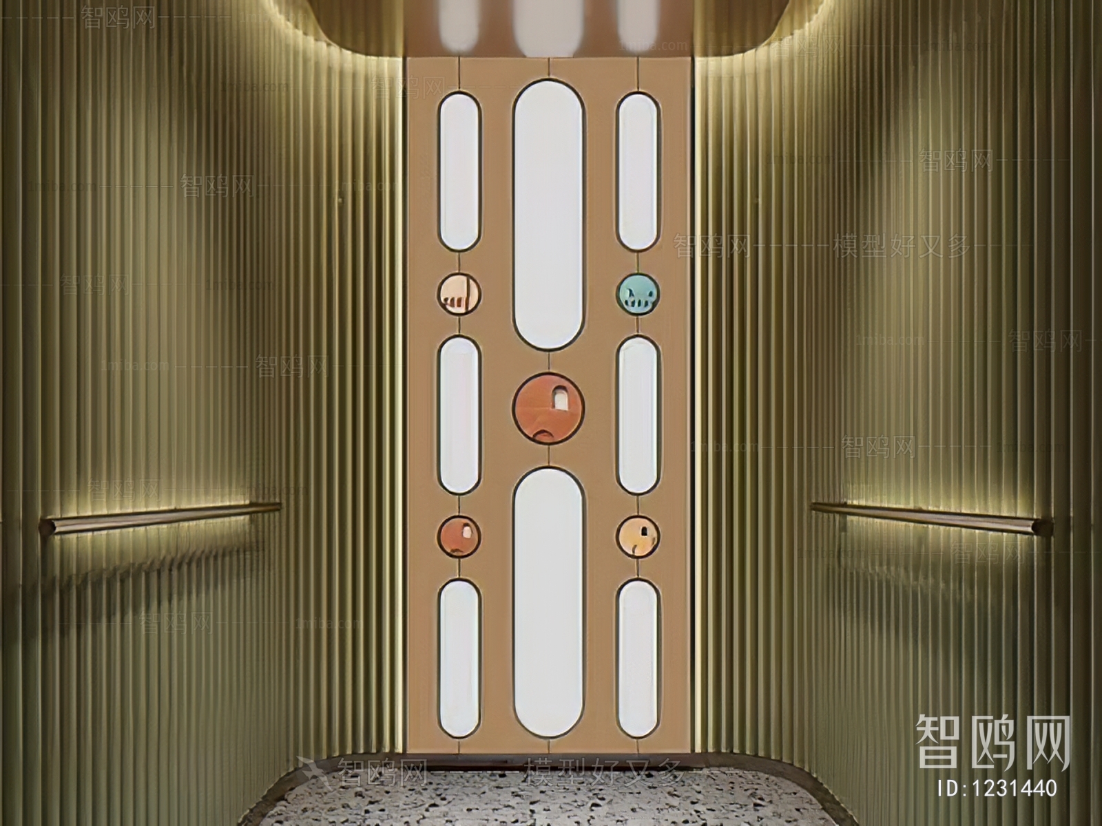 Modern Corridor Elevator Hall