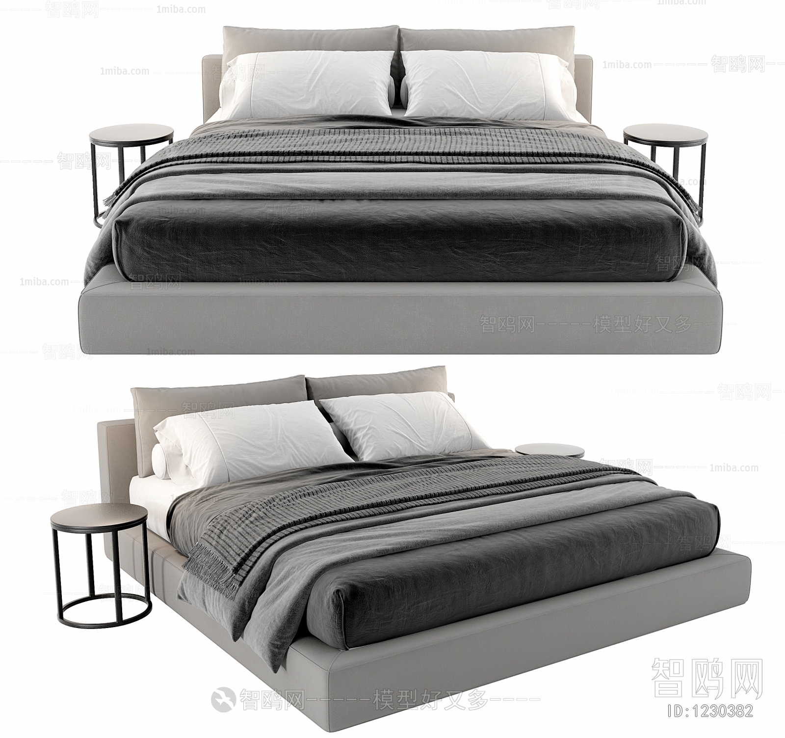 Modern Double Bed