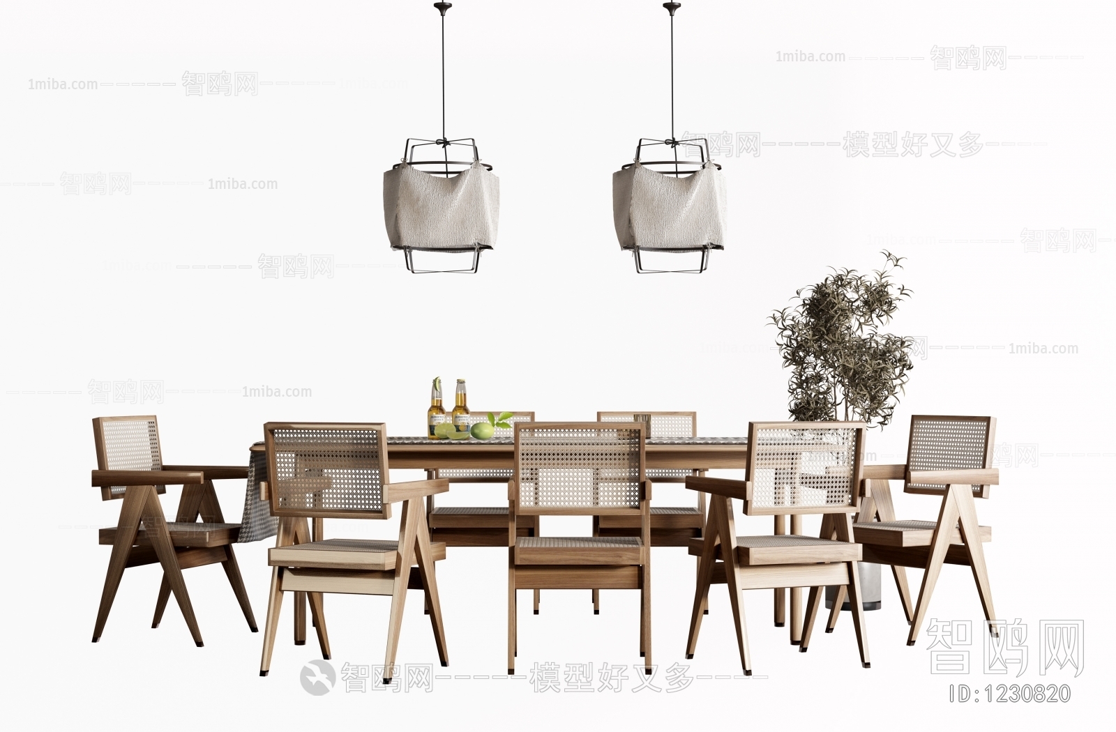 Japanese Style Dining Table And Chairs