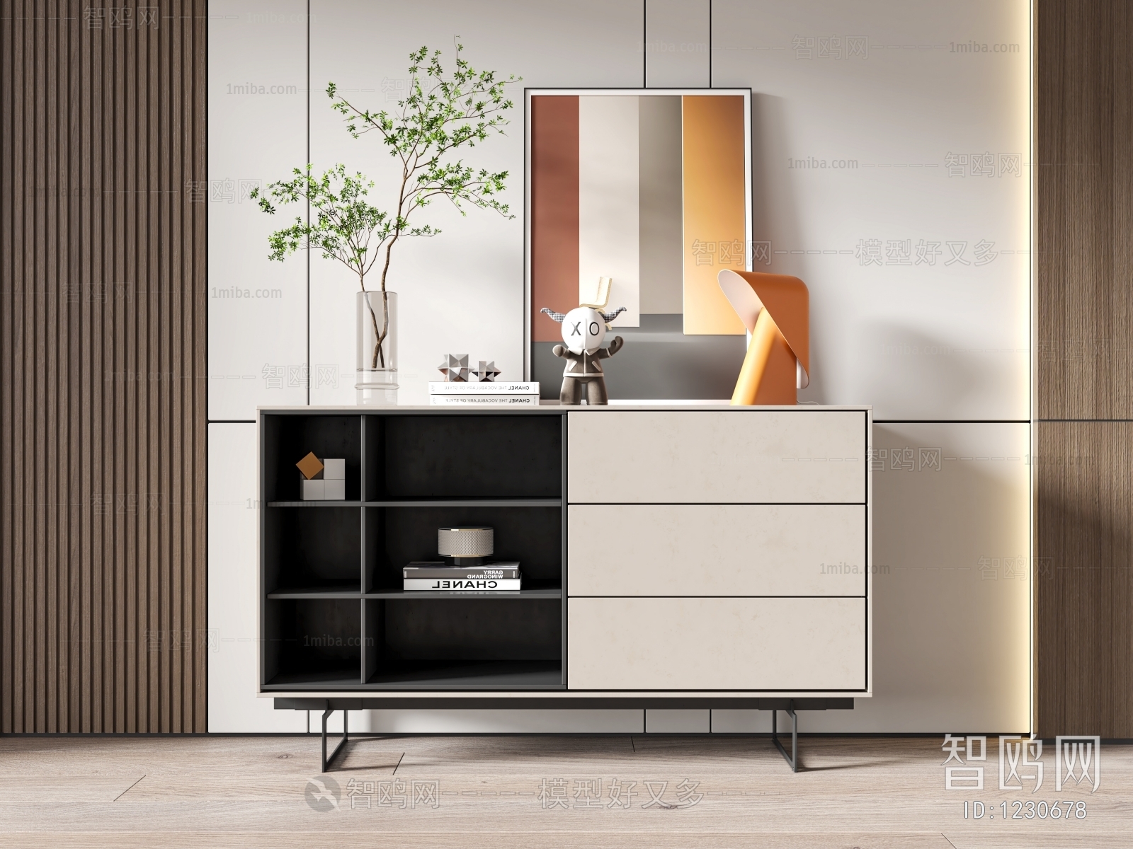 Modern Side Cabinet/Entrance Cabinet