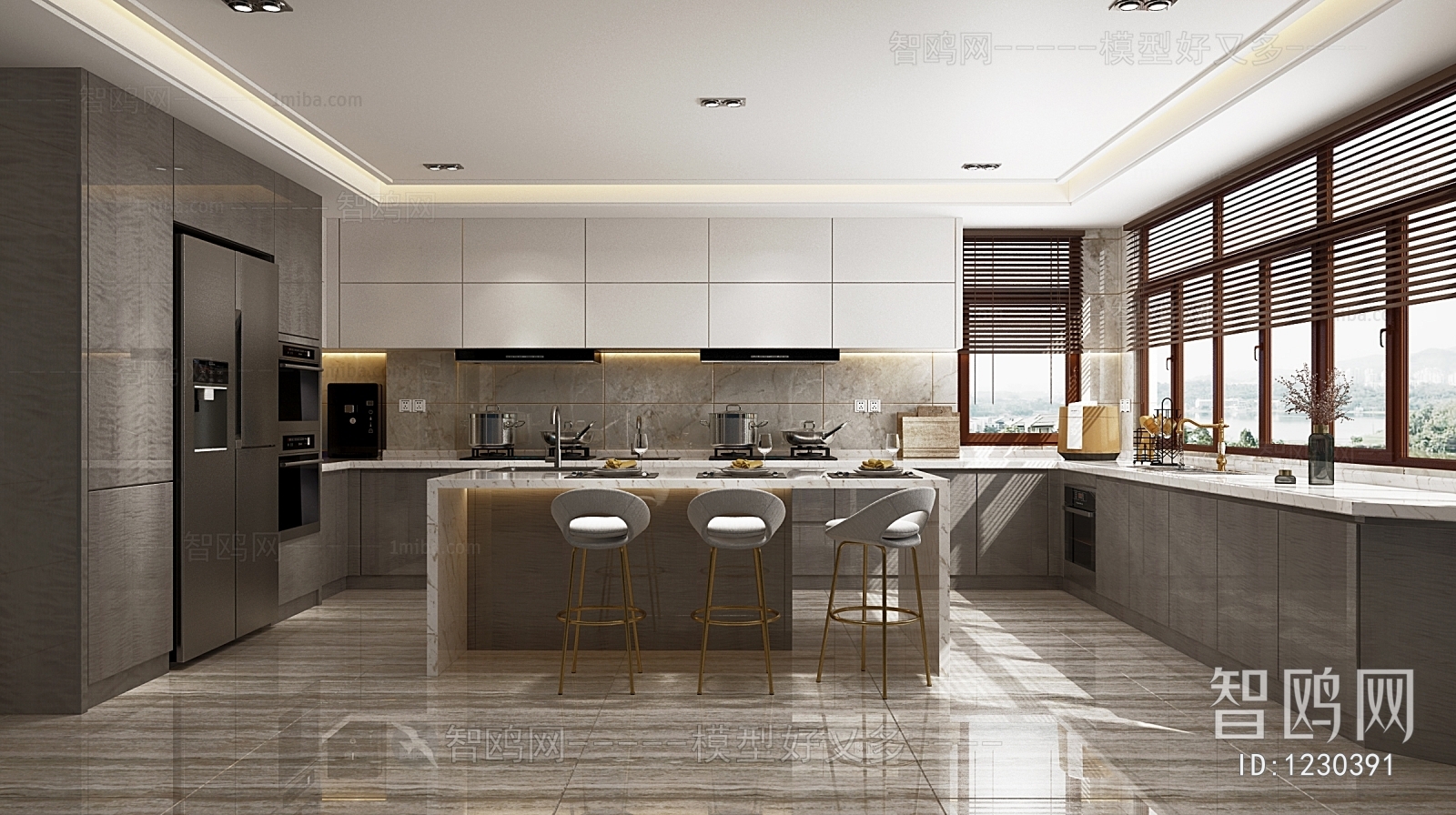 Modern The Kitchen