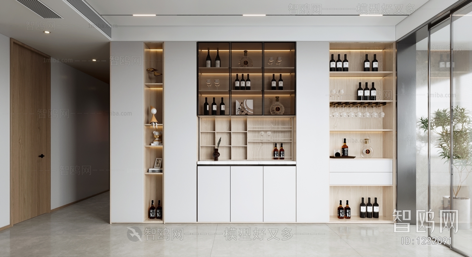 Modern Wine Cabinet