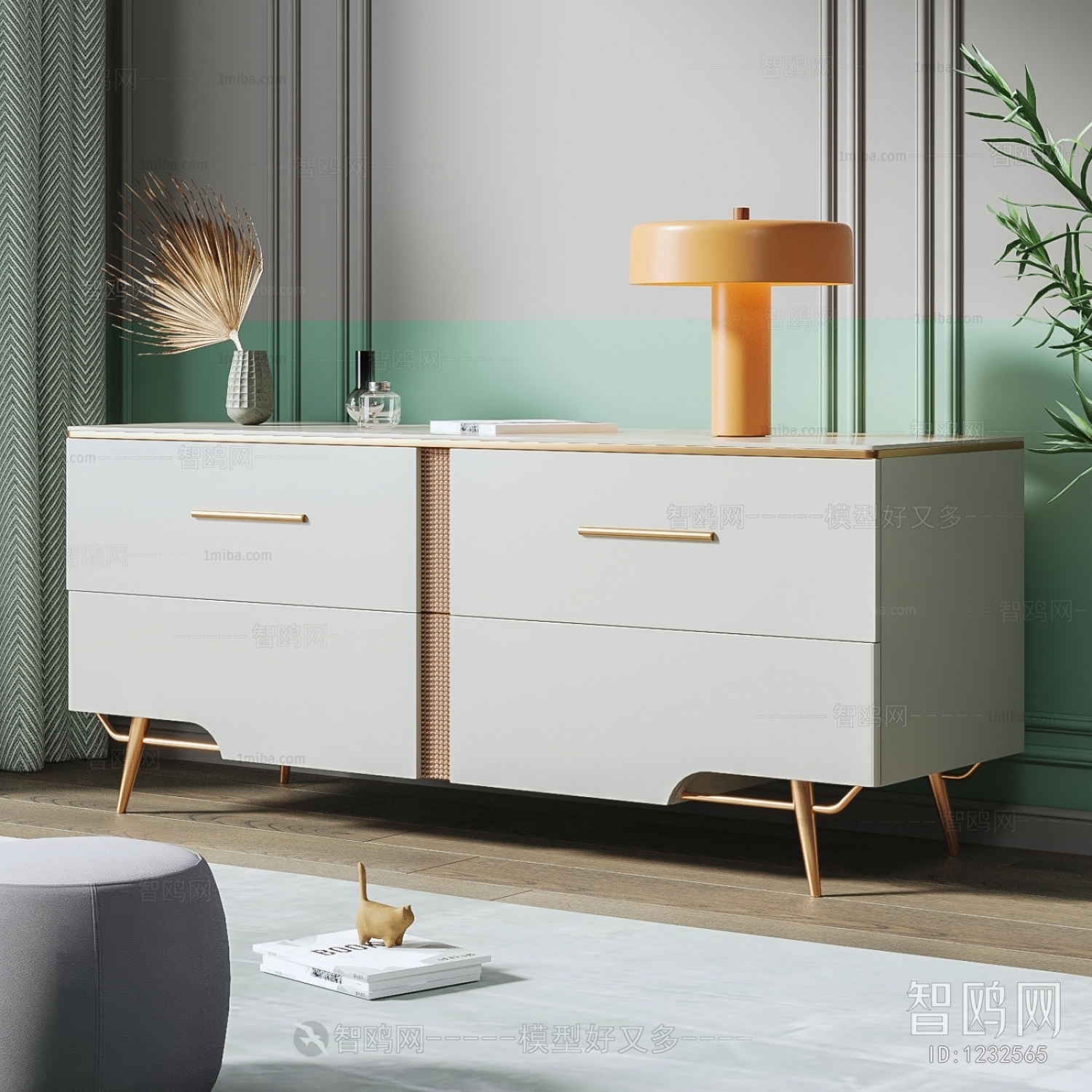 Modern Side Cabinet/Entrance Cabinet