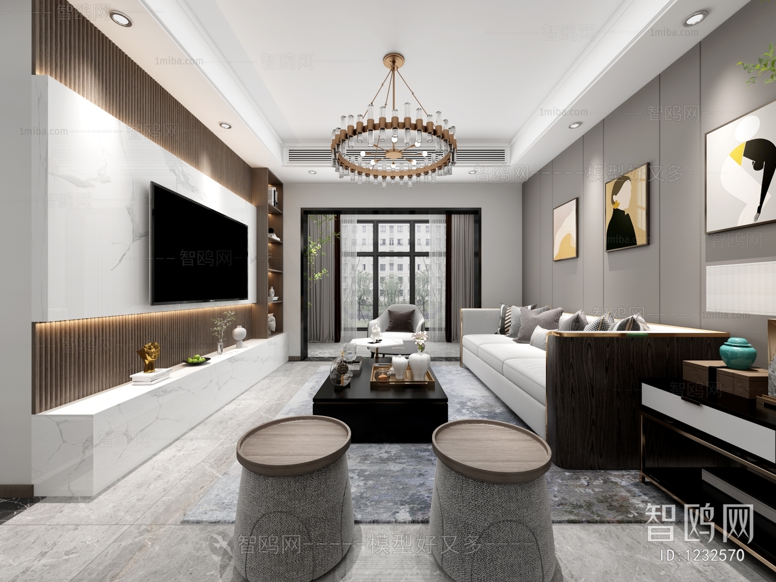 Modern A Living Room