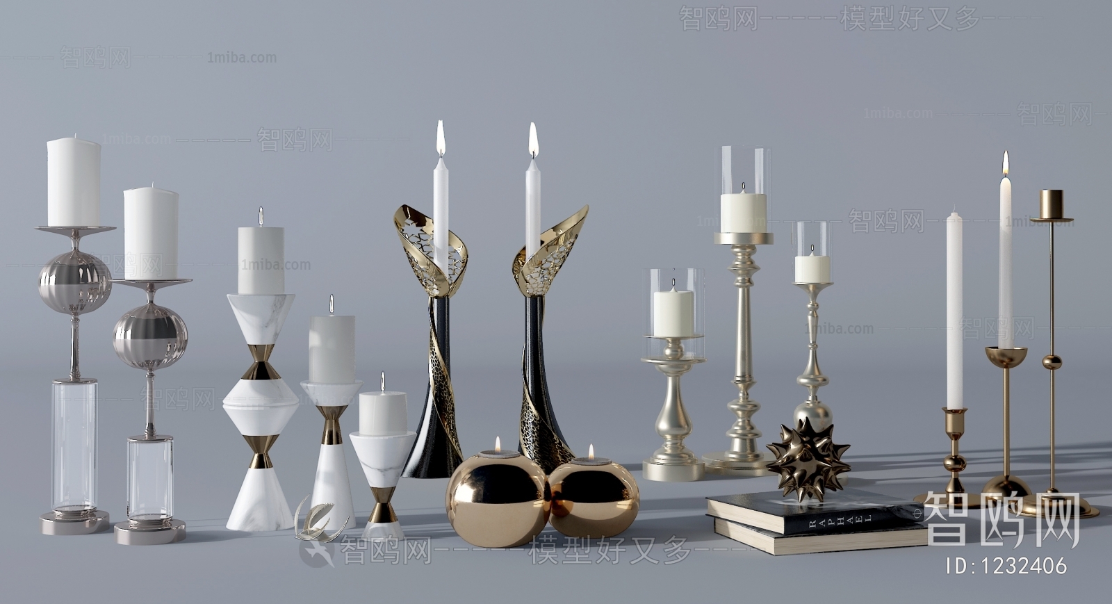 Modern Candles/Candlesticks