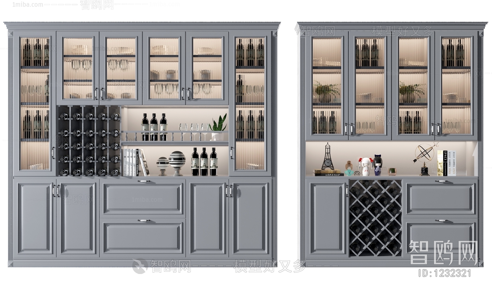 American Style Wine Cabinet