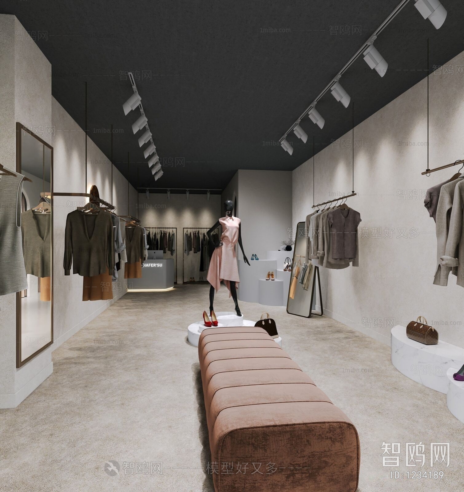 Modern Clothing Store