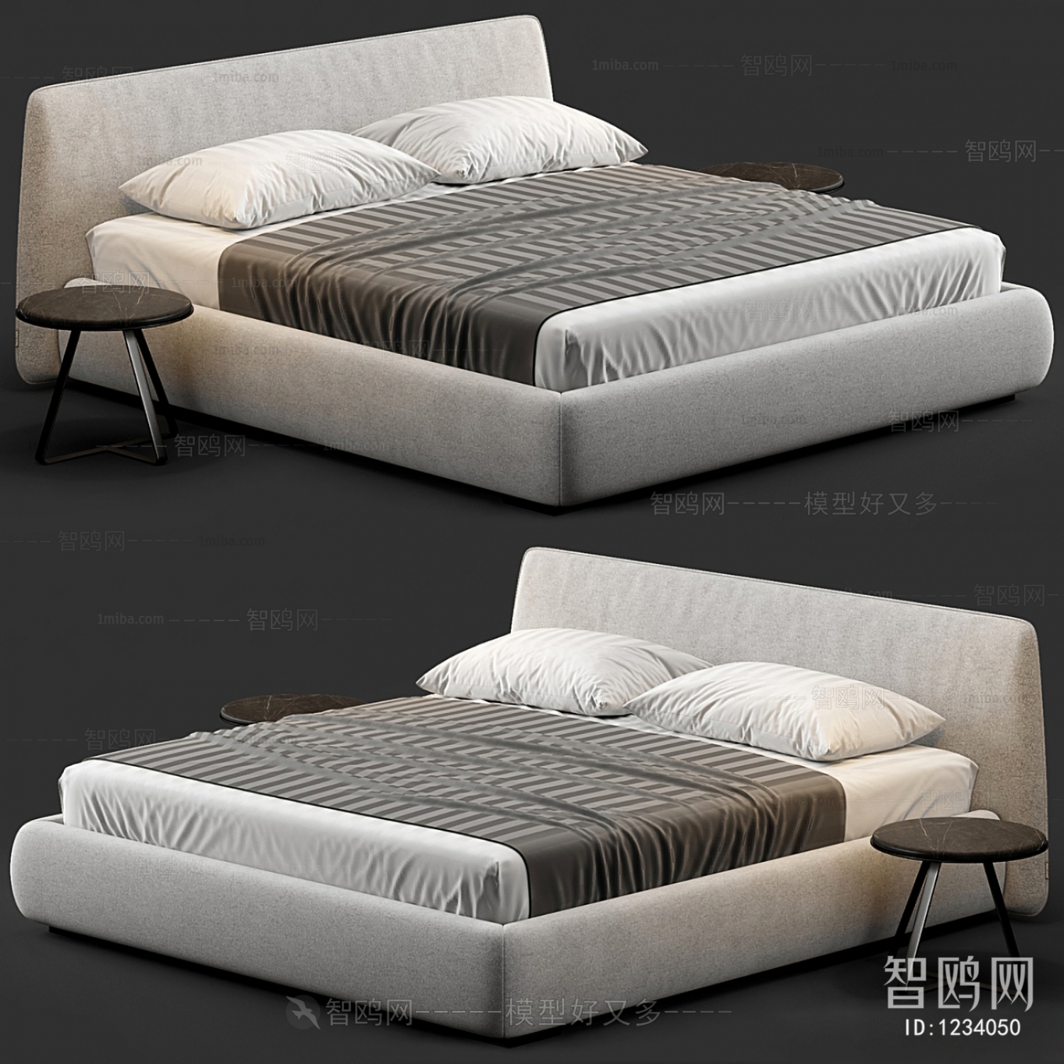 Modern Double Bed