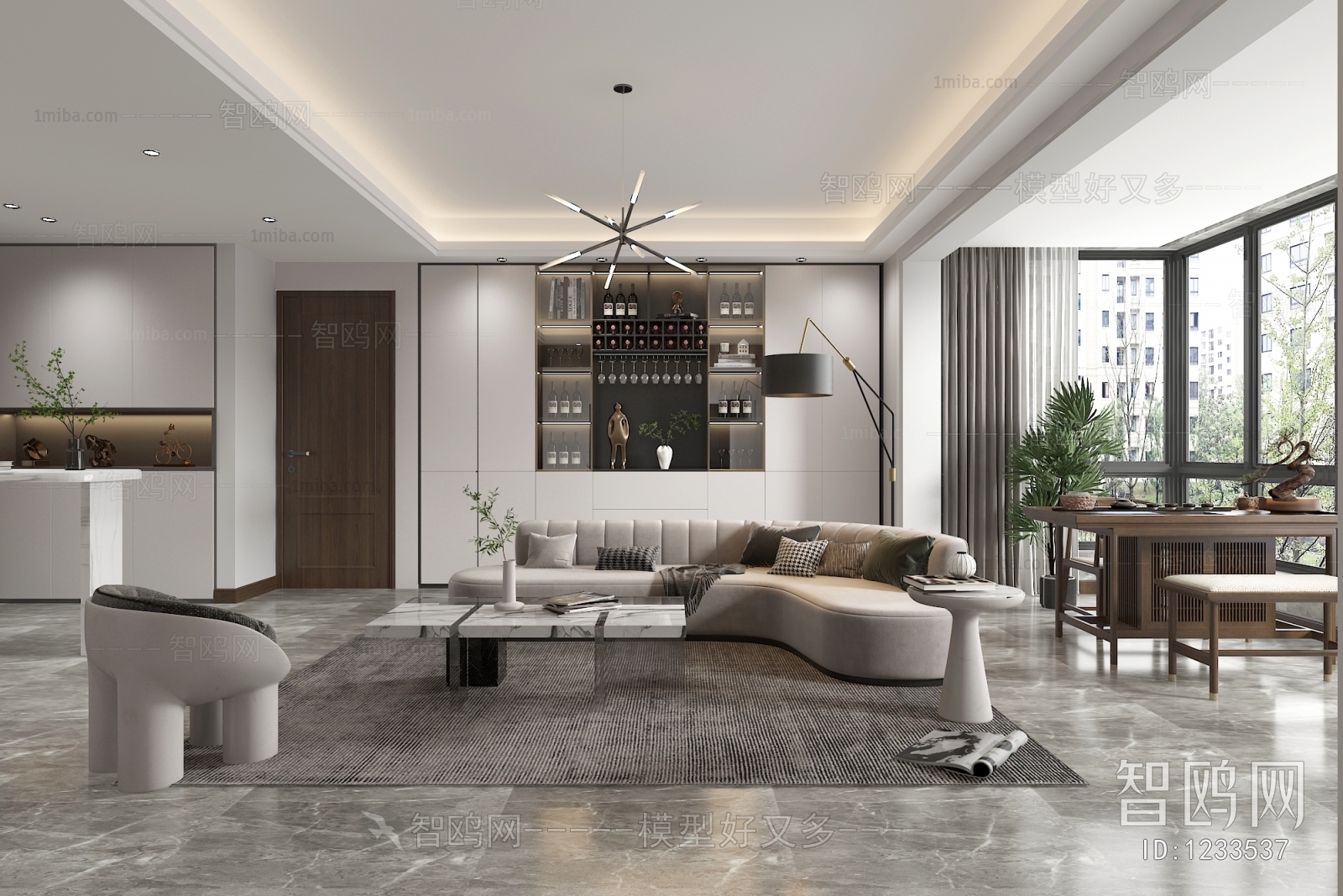 Modern A Living Room