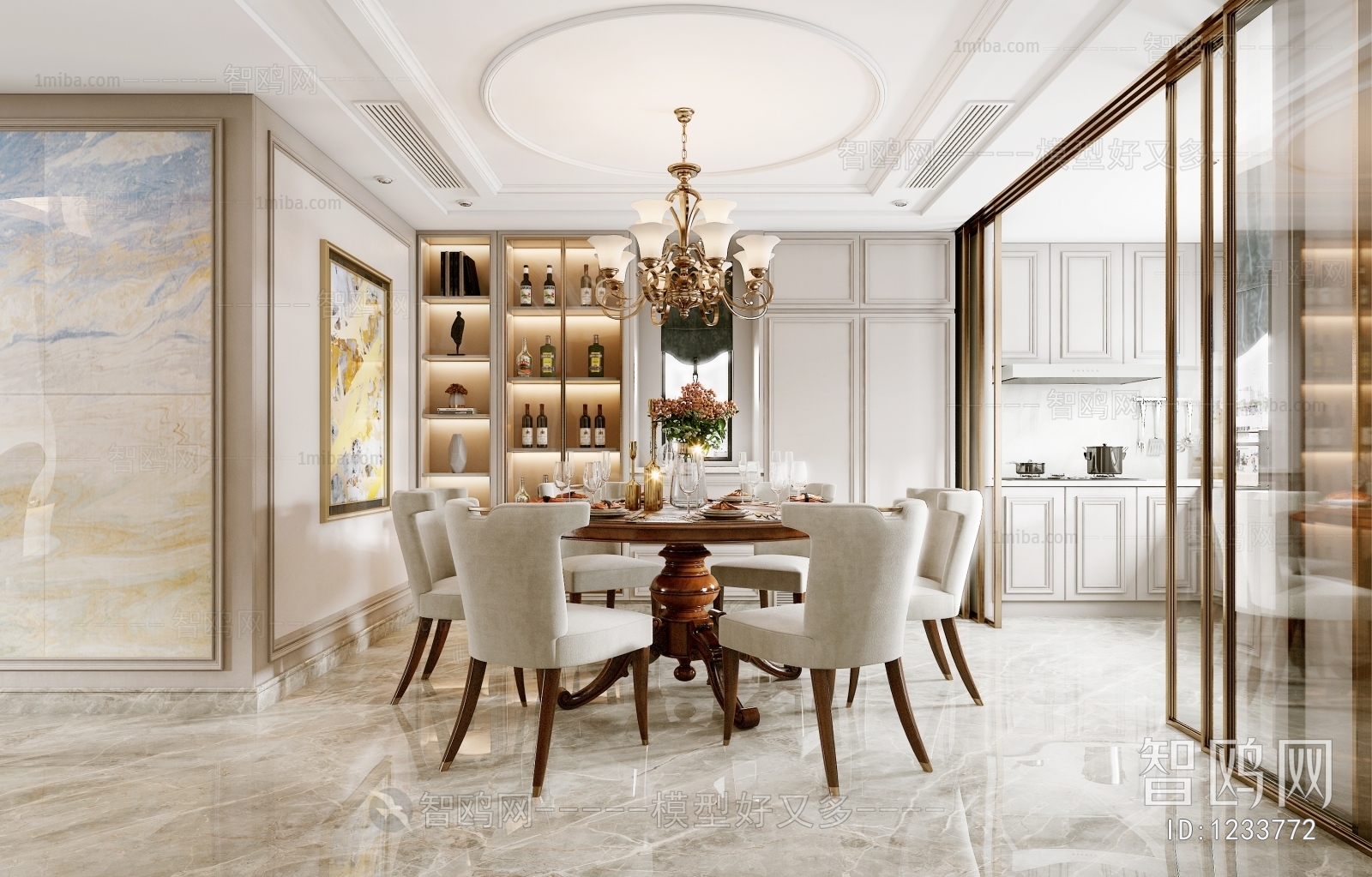 American Style Dining Room