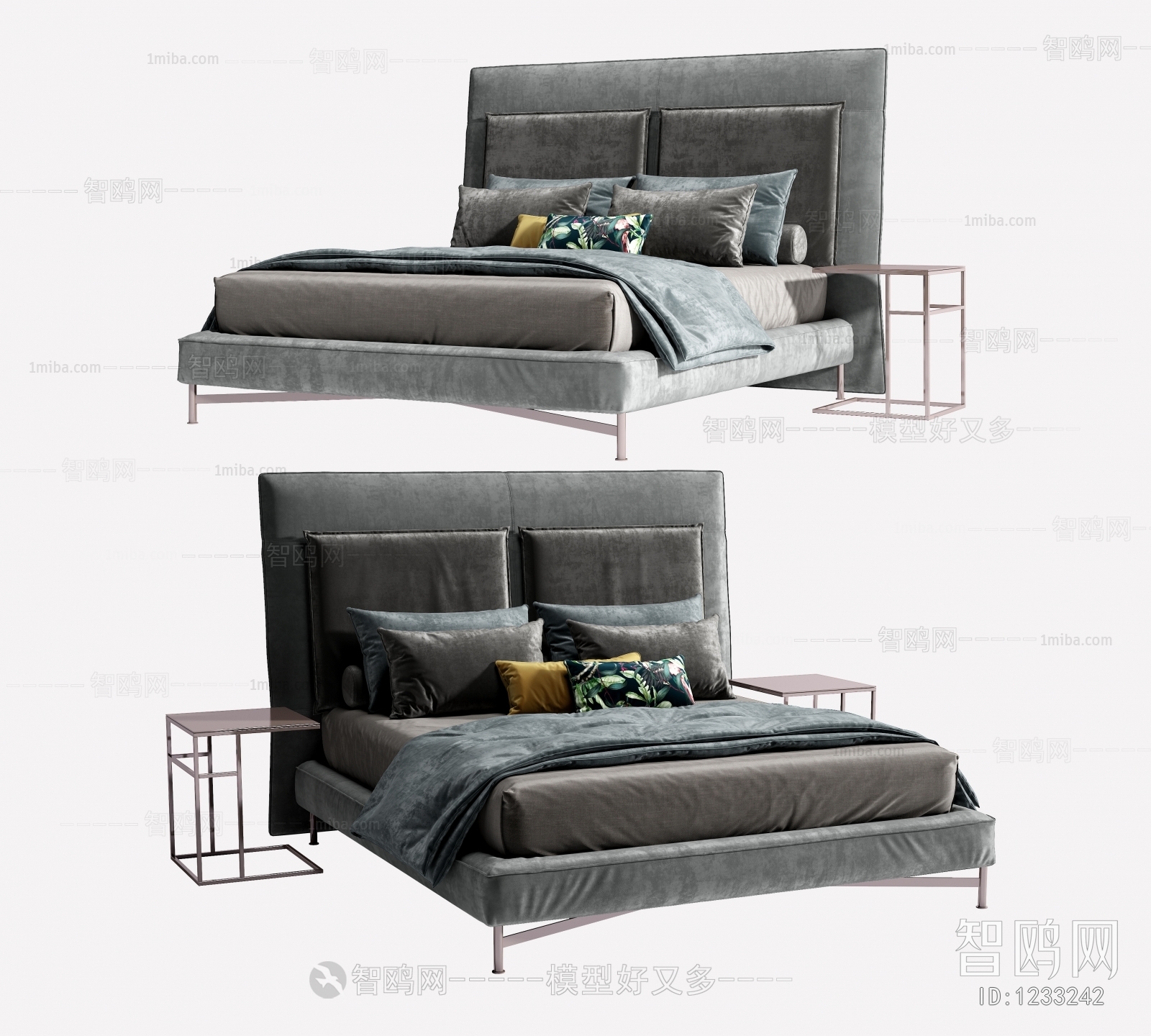 Modern Double Bed