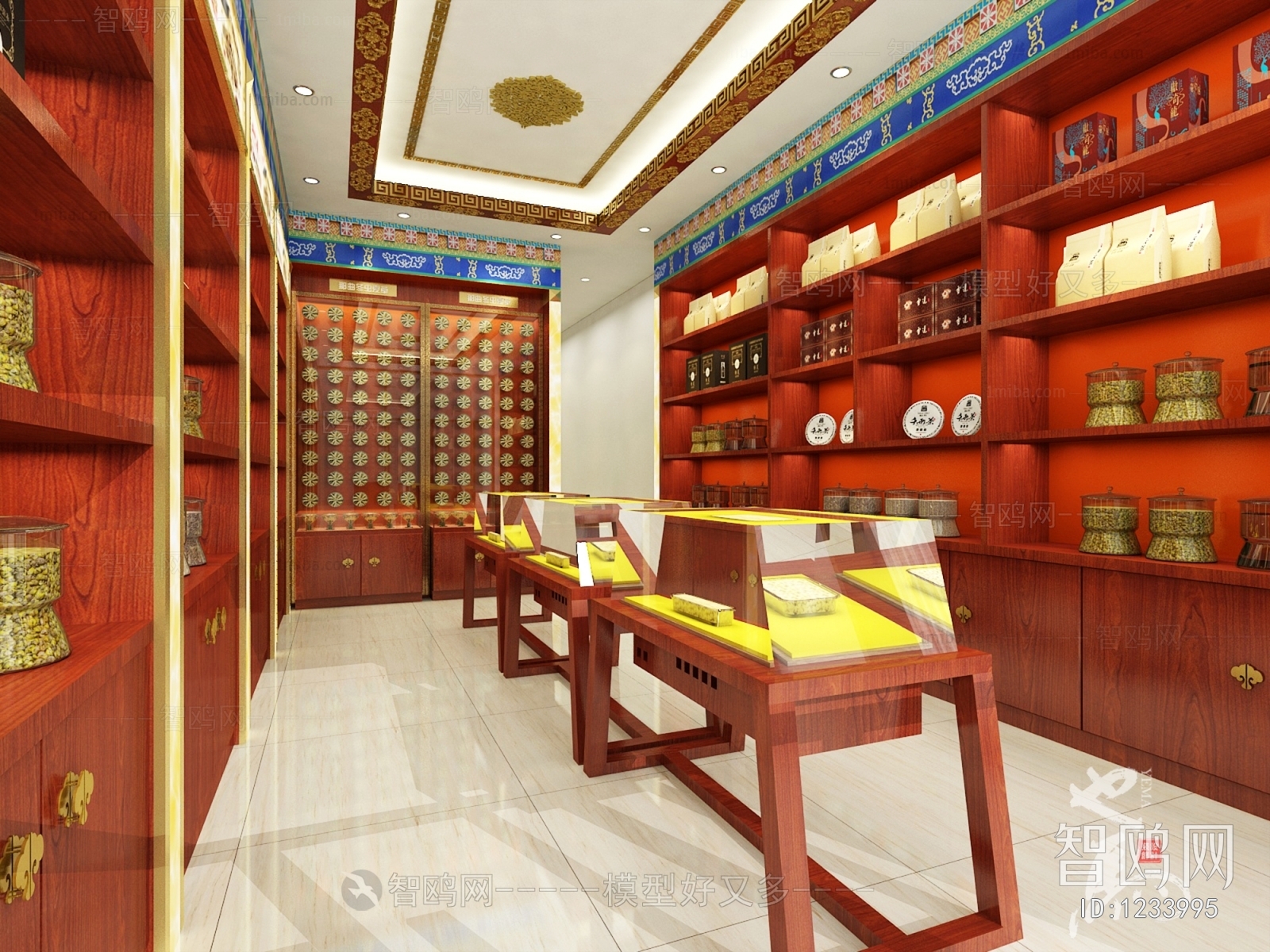 New Chinese Style Retail Stores