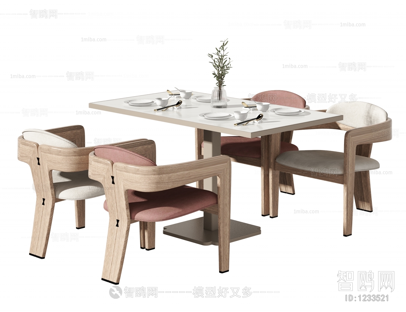 New Chinese Style Dining Table And Chairs