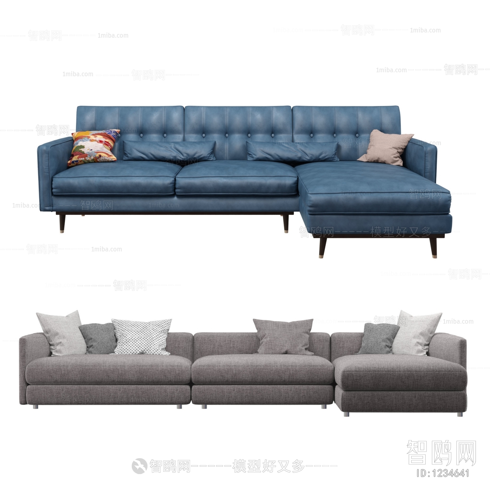 Modern Multi Person Sofa