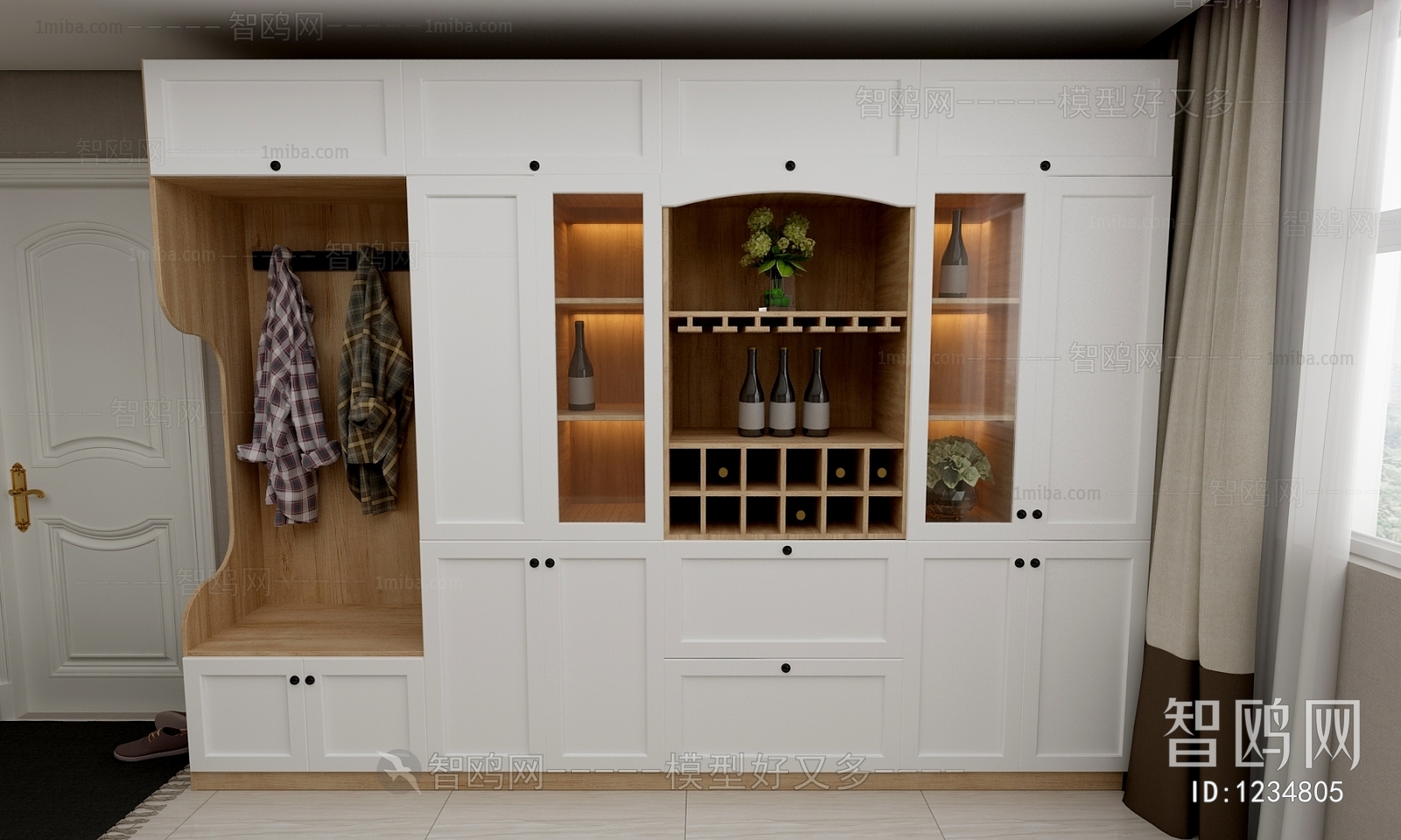 Modern Wine Cabinet