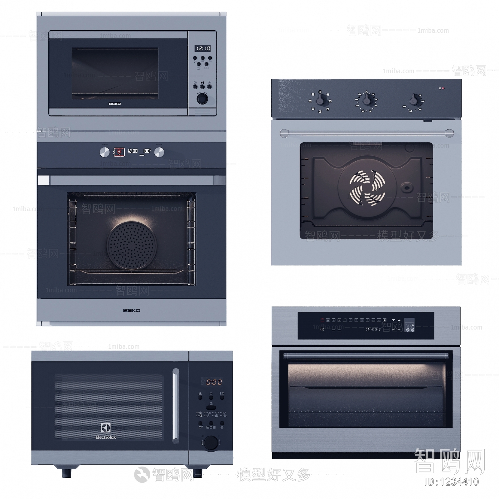 Modern Electric Kitchen Appliances