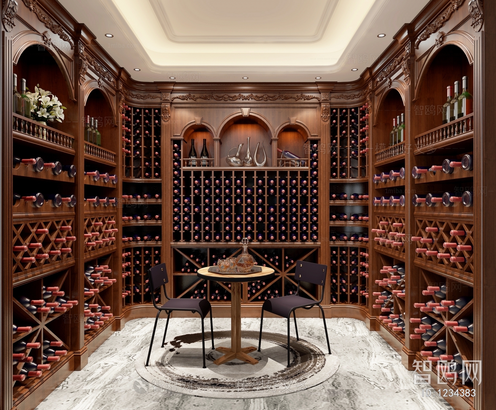 American Style Wine Cellar/Wine Tasting Room