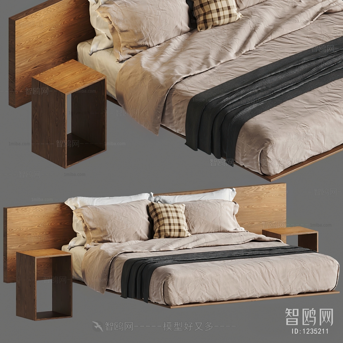 Modern Double Bed