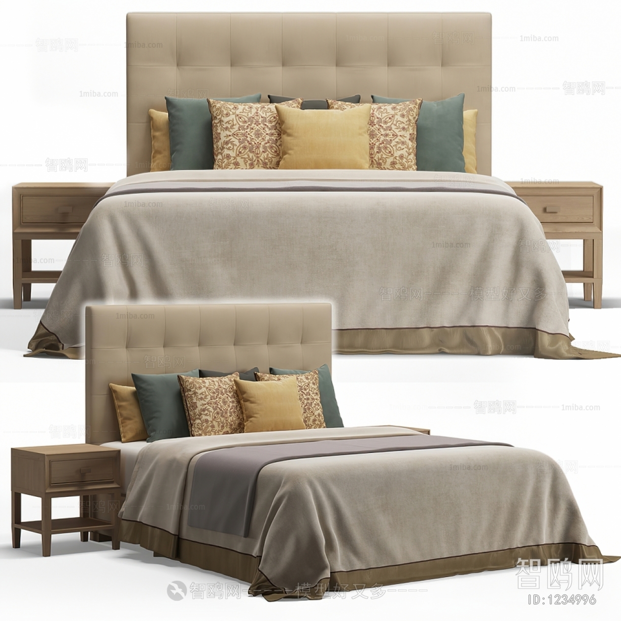 Modern Double Bed