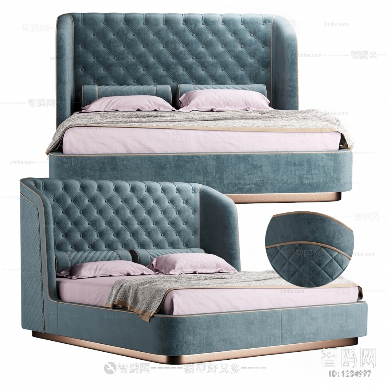 Modern Double Bed