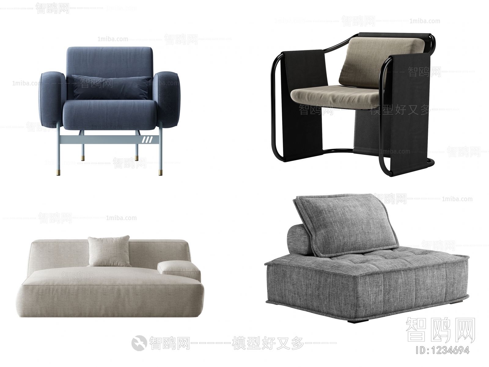 Modern Single Sofa