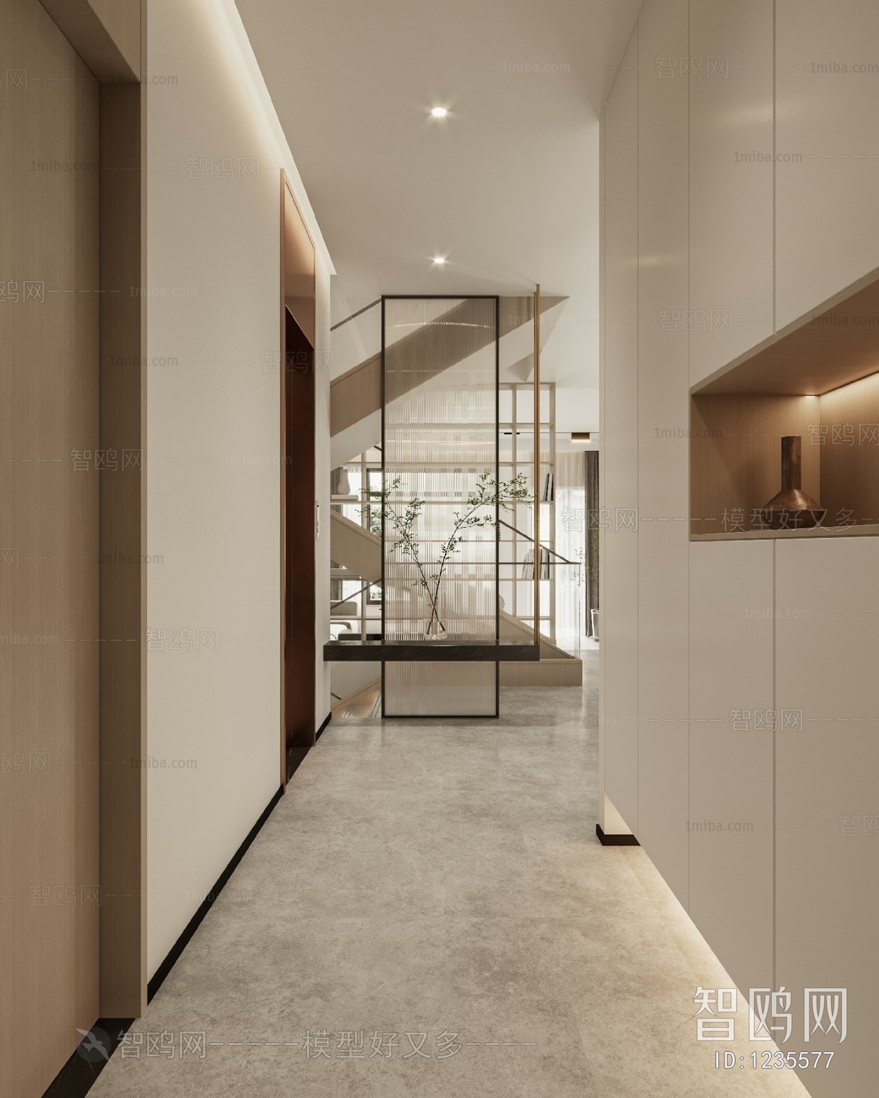 Modern Hallway