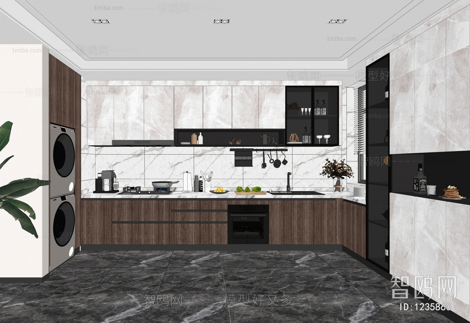 Modern The Kitchen