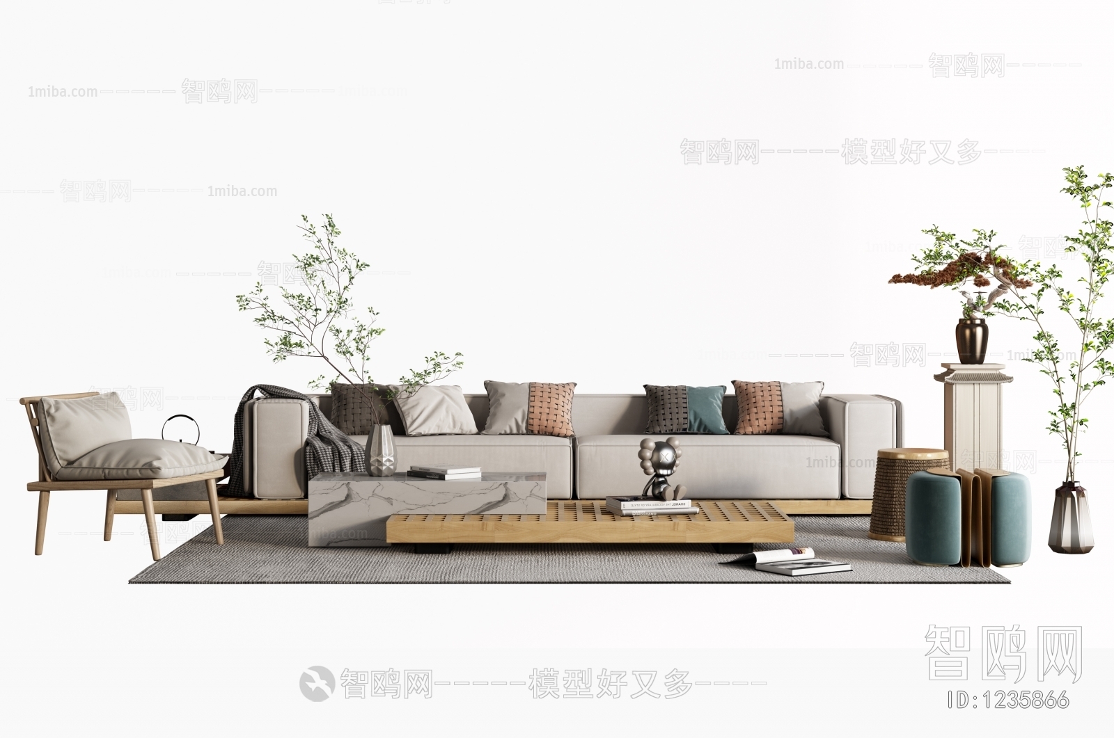 Japanese Style Sofa Combination