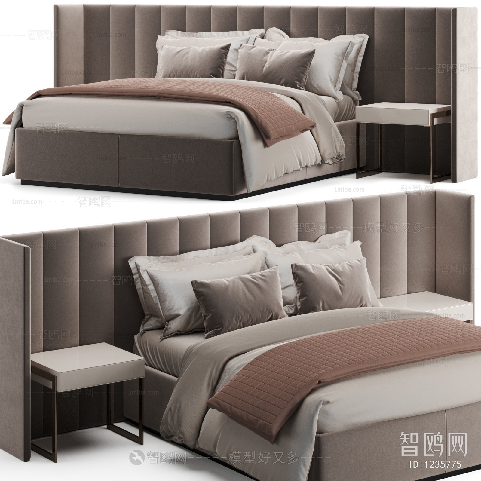 Modern Double Bed