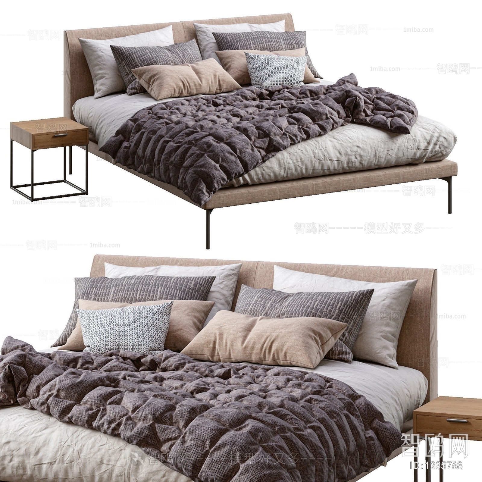 Modern Double Bed