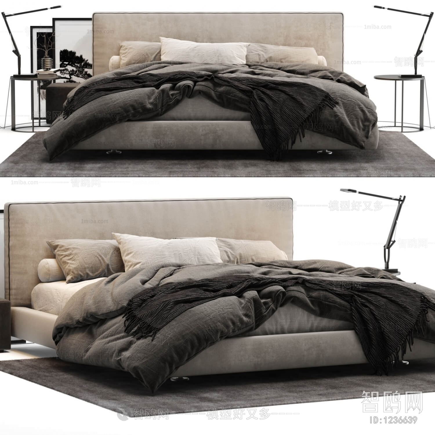 Modern Double Bed