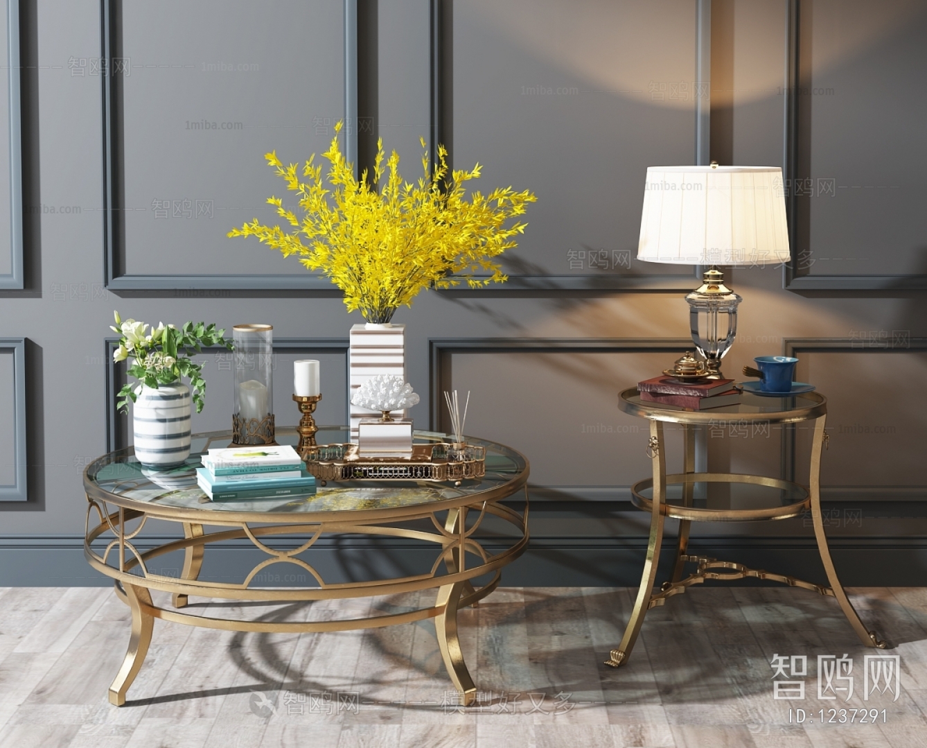 Simple European Style Coffee Table